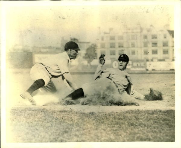 1900-03 Kid Elberfeld Detroit Tigers "The Sporting News Collection Archives" Original Photo (Sporting News Collection Hologram/MEARS Photo LOA)