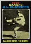 1971 Topps #197 Jim Palmer Autographed Card (JSA) Baltimore Orioles