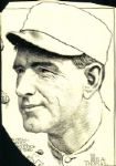 1906-1915 Ira Thomas "The Sporting News" Original Illustration Artwork (Sporting News Collection Hologram/MEARS LOA) Unique, 1:1