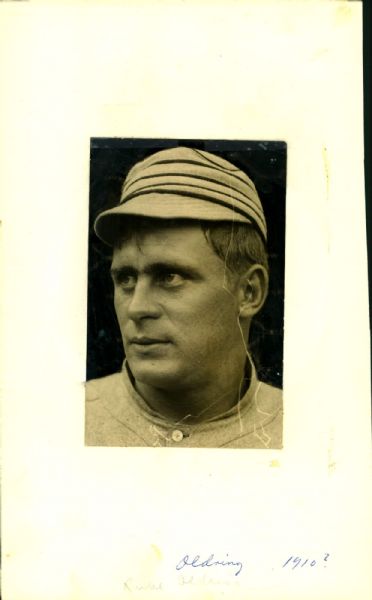 1909-12 circa Rube Oldring Philadelphia Athletics "The Sporting News Collection Archives" Original 3.5" x 5" Photo (Sporting News Collection Hologram/MEARS Photo LOA)