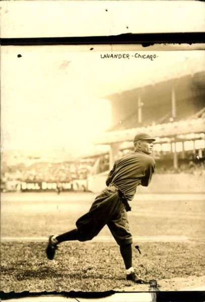 1912-16 James Lavender Chicago Cubs "The Sporting News Collection Archives" Original Photo (Sporting News Collection Hologram/MEARS Photo LOA)