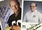 1987 Ray Nitschke Green Bay Packers Signed Photo - Lot of 2 - JSA 
