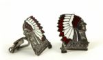 1950s Milwaukee Braves Balfour Sterling Silver Cufflinks 