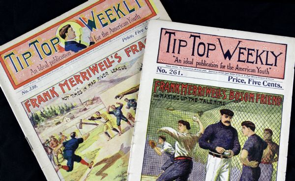 1901-02 Tip Top Week Street & Smith Magazine - Lot of 2 