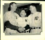 1936-41 Bill Dickey Joe McCarthy Red Ruffing New York Yankees "The Sporting News Collection Archives" Original Photo (Sporting News Collection Hologram/MEARS Photo LOA)