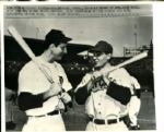 1941-45 Hank Greenberg Detroit Tigers "The Sporting News Collection Archives" Original Photos (Sporting News Collection Hologram/MEARS Photo LOA) - Lot of 4