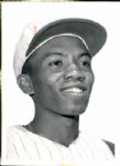 1960 Leo Cardenas Cincinnati Reds "The Sporting News Collection Archives" Original 5" x 7" Photo (Sporting News Collection Hologram/MEARS Photo LOA)