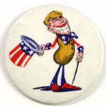 1976-80 circa Jimmy Carter Presidential Pinback Button - High Grade Example