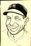 1917-69 St. Louis Cardinals "The Sporting News" Original Illustration Artwork (Sporting News Collection Hologram/MEARS LOA) Unique, 1:1 - Lot of 14