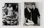 1950-1960s circa Lot of 8 Dick 'Night train Lane Wire Photos