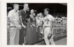 1950s Milwaukee Braves Postcard - 12 With Stan Musial Hank Aaron & Other Superstars 