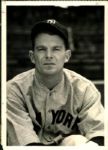 1934-42 circa George Selkirk New York Yankees "The Sporting News Collection Archives" Original 5" x 7" Photo (Sporting News Collection Hologram/MEARS Photo LOA)