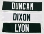1970's - 2000's Green Bay Packers Jersey Game Used Nameplate Lot of (14)