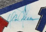 1989 Dan Plesac Milwaukee Brewers Signed Lot - 2 Cards, Shirt, Baseball, All Star Program - JSA 