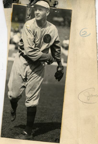 1914 Bill James Boston Braves "TSN Collection Archives" Original 3" x 7.5" Generation 1 Photo (Sporting News Collection Hologram/MEARS Photo LOA)