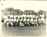 1946 Esquire All American Youth Baseball Team "The Sporting News Collection Archives" Original 8" x 10" Photo (Sporting News Collection Hologram/MEARS Photo LOA)
