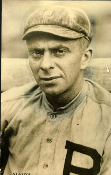 1911-17 circa Bill Killefer Philadelphia Phillies "Detroit News Archives" Original 4.5" x 7" Photo (Detroit News Pre1918 Label/MEARS Photo LOA)