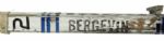1984-89 Marc Bergevin Chicago Black Hawks Game Used Canadien 6001 Hockey Stick (MEARS Auction LOA)