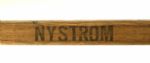1975-76 Bob Nystrom New York Islanders Koho 221 Game Used Hockey Stick (MEARS Auction LOA)