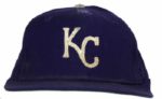 1970s Kansas City Royals Game Worn Cap (MEARS Auction LOA)