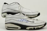 2000 Billy Owens Detroit Pistons Game Worn Signed Shoes - MEARS LOA