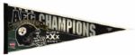 1970s-81 Collection of Baseball and Football Full Size Pennants 