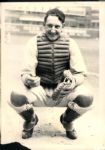 1936-38 circa Ernie Lombardi Cincinnati Reds "The Sporting News Collection Archives" Original 5" x 7" Photo (Sporting News Collection Hologram/MEARS Photo LOA)
