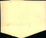 1881 President James Garfield Inaugural Reception Envelope Flap