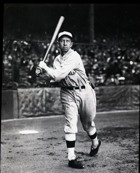 1927 Eddie Collins Philadelphia Athletics "The Sporting News" Original 2" x 2.5" Black And White Negative (The Sporting News Collection/MEARS Auction LOA) 