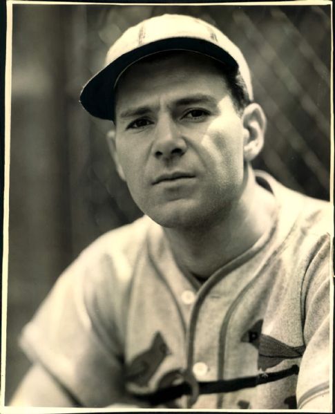 1936 Art Garibaldi St. Louis Cardinals "The Sporting News Collection Archives" Original 7.5" x 9.5" Photo (Sporting News Collection Hologram/MEARS Photo LOA)