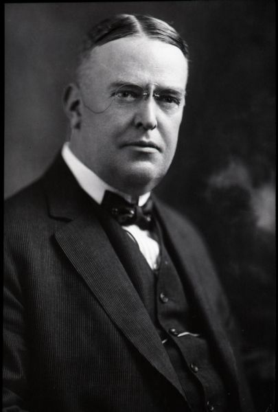 1910 Ban Johnson American League Founder/President "The Sporting News" Original 2" x 3" Black And White Negative (The Sporting News Collection/MEARS Auction LOA) 