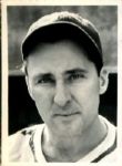 1938 James "Ripper" Collins Chicago Cubs "The Sporting News Collection Archives" Original 5" x 7" Photo (Sporting News Collection Hologram/MEARS Photo LOA)