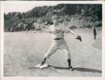 1942 Lew Riggs Brooklyn Dodgers "The Sporting News Collection Archives" Original Type 1 - 6.5"x8.5" Photo (Sporting News Collection Hologram/MEARS Type 1 Photo LOA)