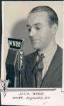 1940s circa Jack Hand WNBF "The Sporting News Collection Archives" Original Type 1 - 4"x6.5" Production Art Photo (Sporting News Collection Hologram/MEARS Type 1 Photo LOA)
