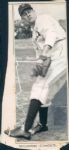 1940 Richard Conger Detroit Tigers "The Sporting News Collection Archives" Original Type 1 - 4.5"x9.5" Production Art Photo (Sporting News Collection Hologram/MEARS Type 1 Photo LOA)