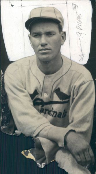 1930-37 circa Dizzy Dean St. Louis Cardinals "The Sporting News Collection Archives" Original Type 1 - 3"x6" Production Art Photo (Sporting News Collection Hologram/MEARS Type 1 Photo LOA)