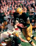 1990s Elijah Pitts Green Bay Packers Signed 8" x 10" Photo - JSA
