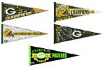 1990s Green Bay Packers Pennant - Lot of 5