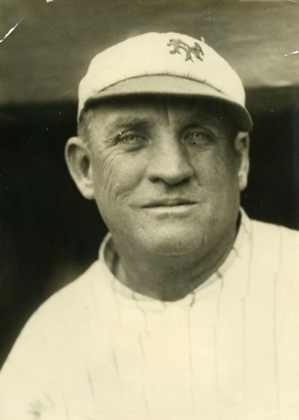1920 circa Jesse Burkett New York Giants Charles Conlon "TSN Collection Archives" Original 5" x 8.25" Generation 1 Photo (Sporting News Collection Hologram/MEARS Photo LOA)