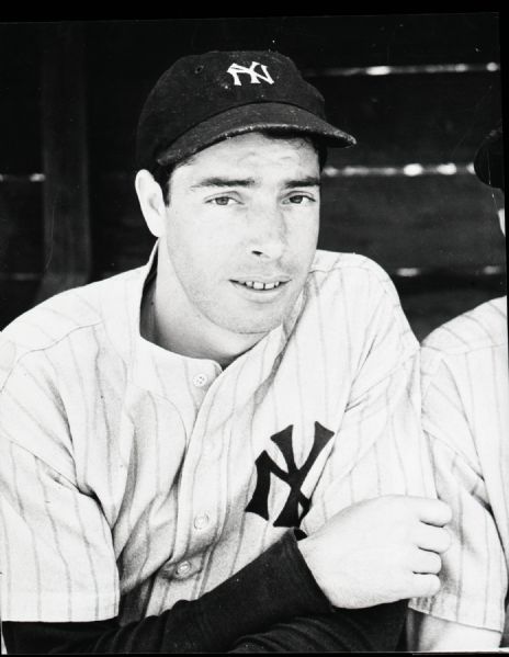 1936-44 Joe DiMaggio "The Sporting News" Original 3" x 4" Black And White Negative (The Sporting News Collection/MEARS Auction LOA) 