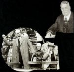 1920-59 Commissioners of Baseball and League Presidents "The Sporting News Collection Archives" Original Photos (Sporting News Collection Hologram/MEARS Photo LOA) - Lot of