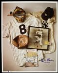 1993 Yogi Berra & Don Larsen New York Yankees Signed 11" x 14" Photo - JSA 