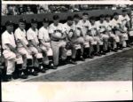 1951 New York Giants Washington Senators Old Timers "The Sporting News Collection Archives" Original 8" x 10.5" Photo (Sporting News Collection Hologram/MEARS Photo LOA)