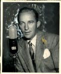 1950s circa Bing Crosby Pittsburgh Pirates "The Sporting News Collection Archives" Original 8" x 10" Photo (Sporting News Collection Hologram/MEARS Photo LOA)