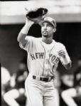 1996-97 Lance Johnson New York Mets "The Sporting News" Original 3" x 4" Black And White Negative (The Sporting News Collection/MEARS Auction LOA) 