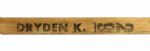 1972-77 Ken Dryden Montreal Canadiens Game Model Sher-Wood Hockey Stick - HOF - (MEARS Auction LOA)