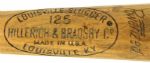 1966-67 Ron Swoboda H&B Louisville Slugger Professional Model Game Used Bat - 1969 New York Mets - Highest Graded 1:1 (MEARS A9)