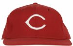 1973-80 Dan Driessen Cincinnati Reds Game Worn Cap (MEARS Auction LOA)