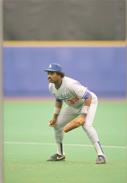 1987-91 Eddie Murray Baltimore Orioles Los Angeles Dodgers "The Sporting News" Original Full Color Negative Slide (The Sporting News Collection/Mears Auction LOA) - Lot of 5