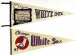 1959-60s Chicago White Sox Full Size Pennant - One Photo Pennant